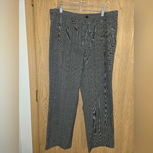 Apt. 9 Women's Black and Gray Patterned Trousers